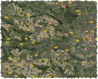 Zone géographique du réseau